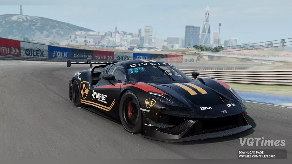 BeamNG.drive — Scintilla GT3 Racing Parts v2.30 (0.36.x)