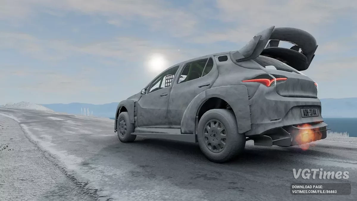 BeamNG.drive — Small Island Snowy v1.1 (0.36.x)