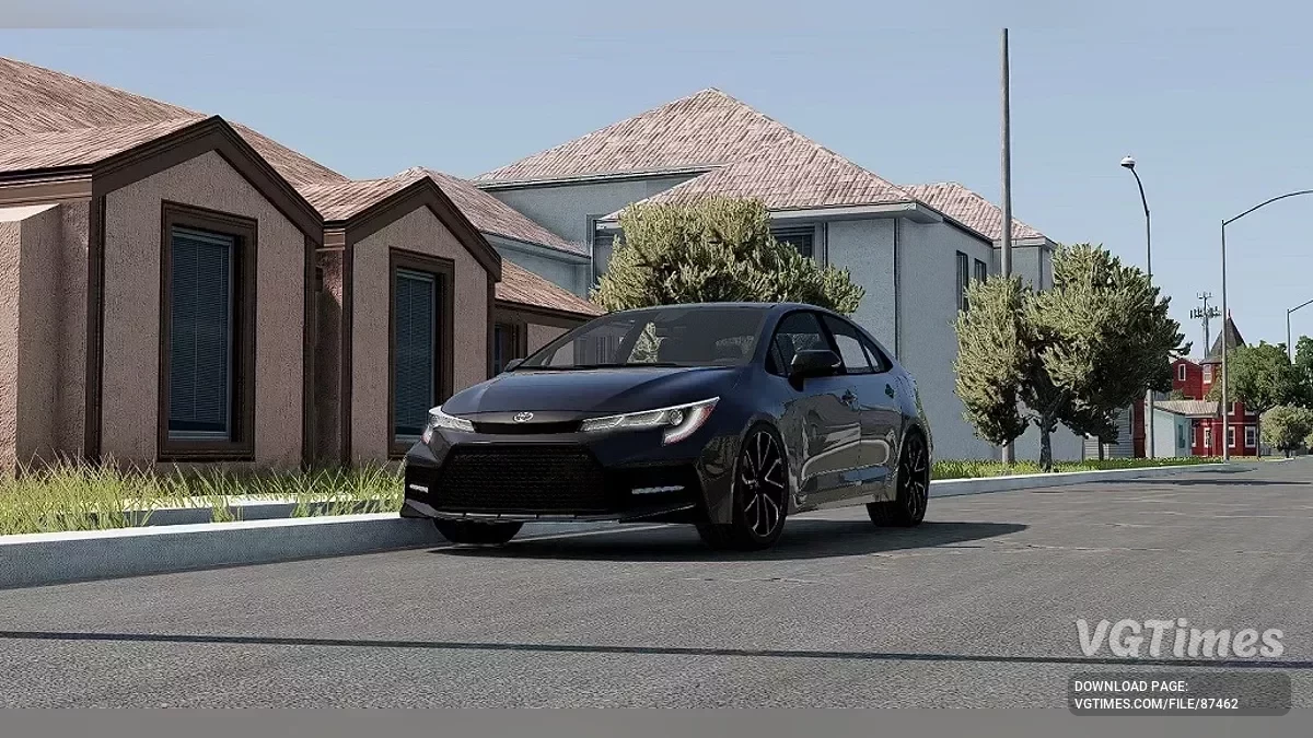 BeamNG.drive — Toyota Corolla XSE Sedan (E210) 2020 v2.15 (0.37.x)