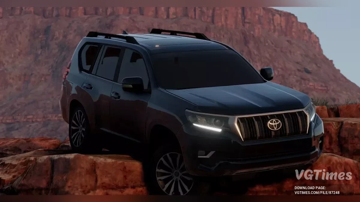 BeamNG.drive — Toyota Land Cruisier Prado v3.40 (0.36.x)