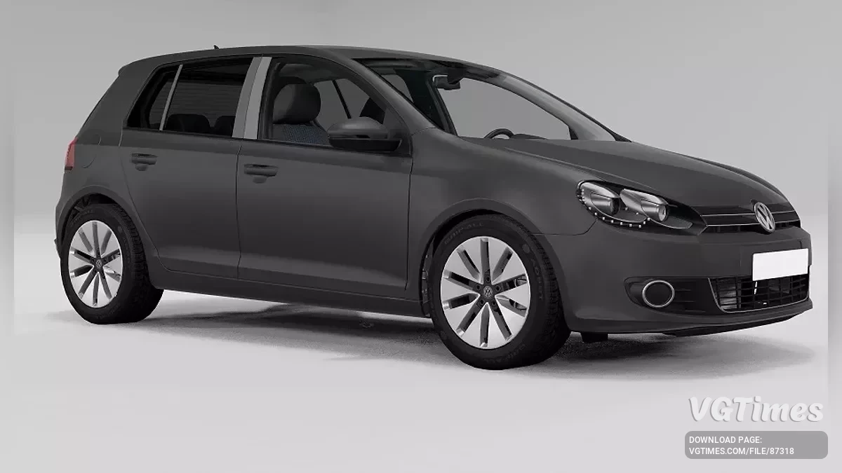 BeamNG.drive — Volkswagen Golf 6 v3.04 (0.36.x)