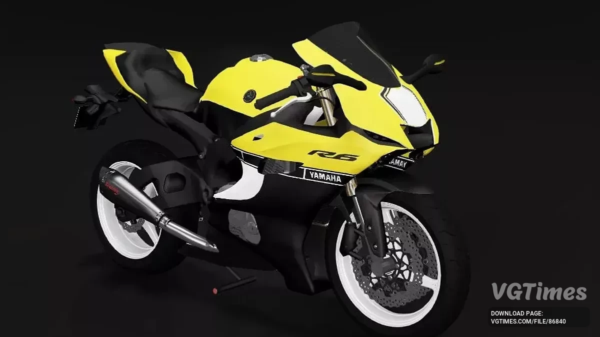 BeamNG.drive — Yamaha YZF-R6 v2.05 (0.36.x)