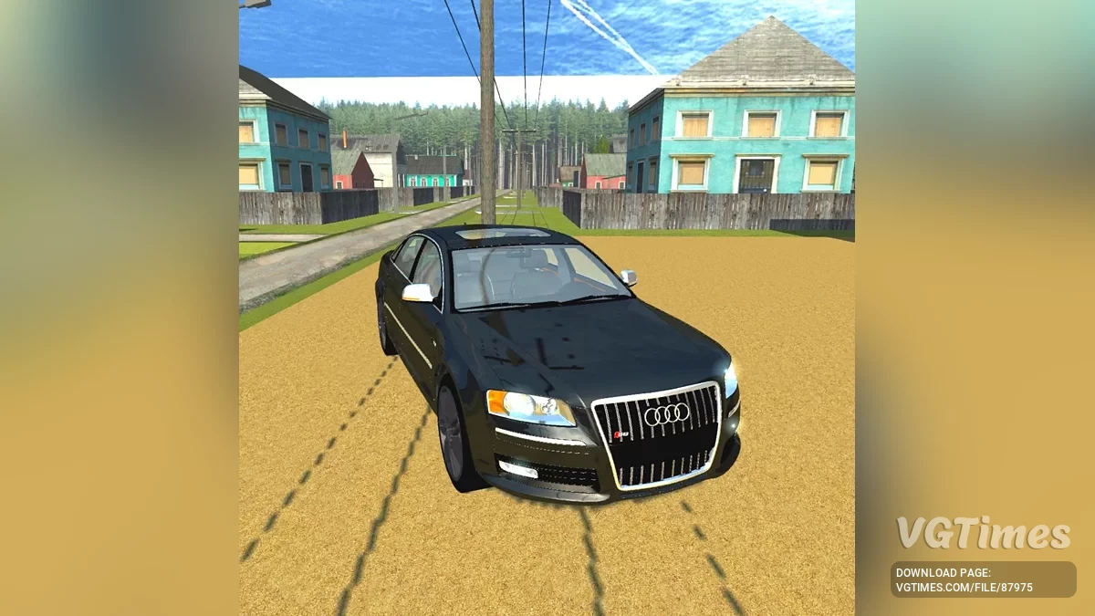 Simple Car Crash Physics Sim — Audi S8