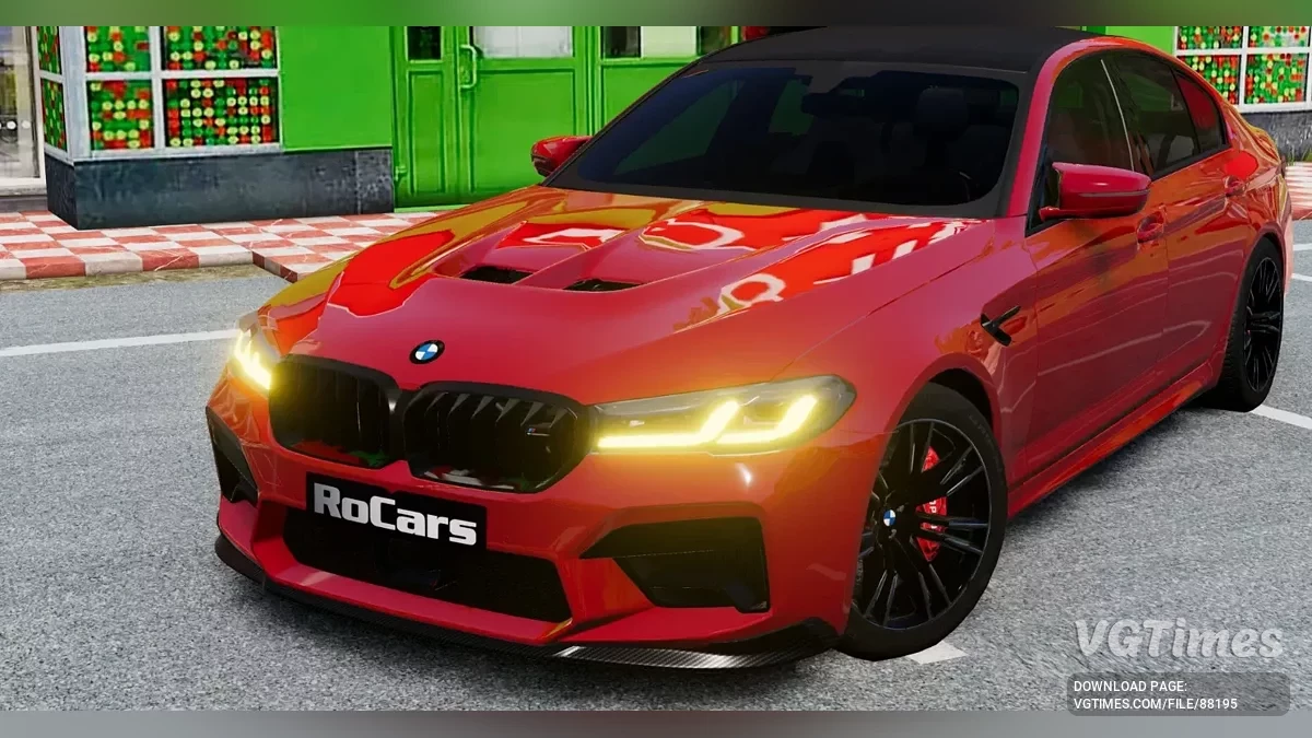 BeamNG.drive — BMW M5 F90 [RoCars] v4.98 (0.37.x)