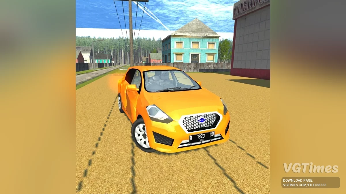 Simple Car Crash Physics Sim — Datsun Go