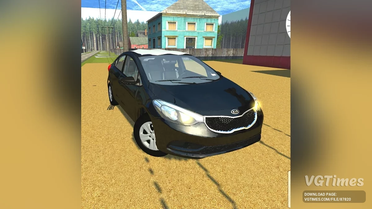 Simple Car Crash Physics Sim — KIA Cerato 2014