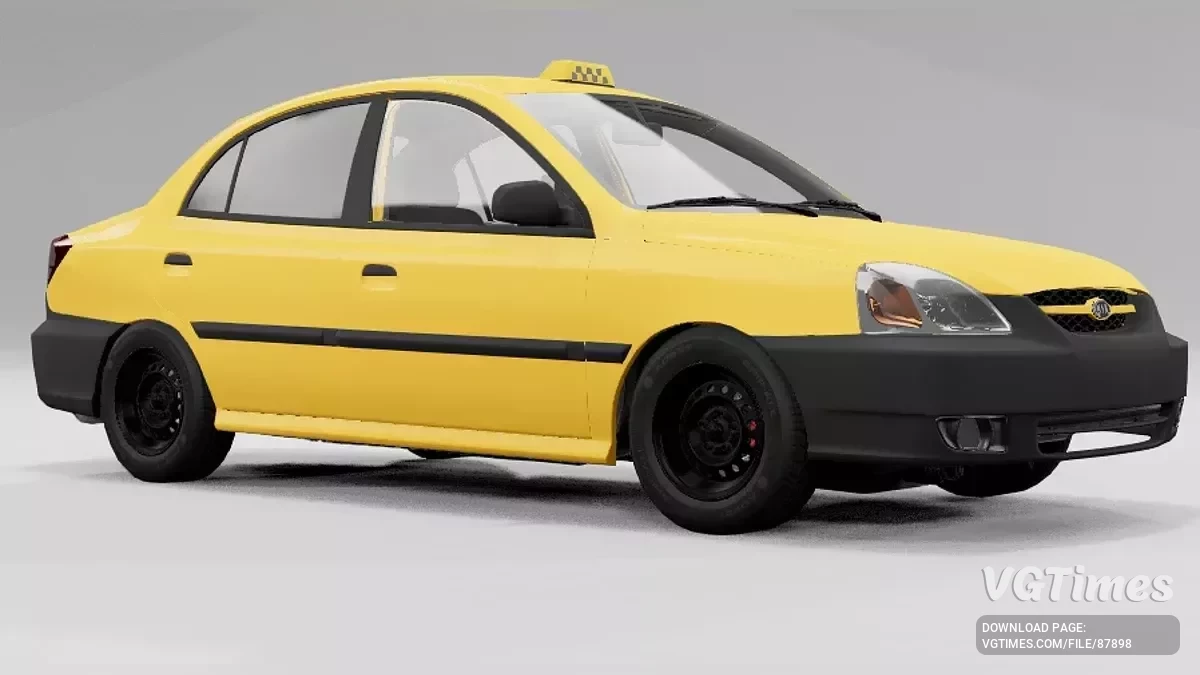 BeamNG.drive — Kia Rio (2002-2005) v2.30 (0.36.x)