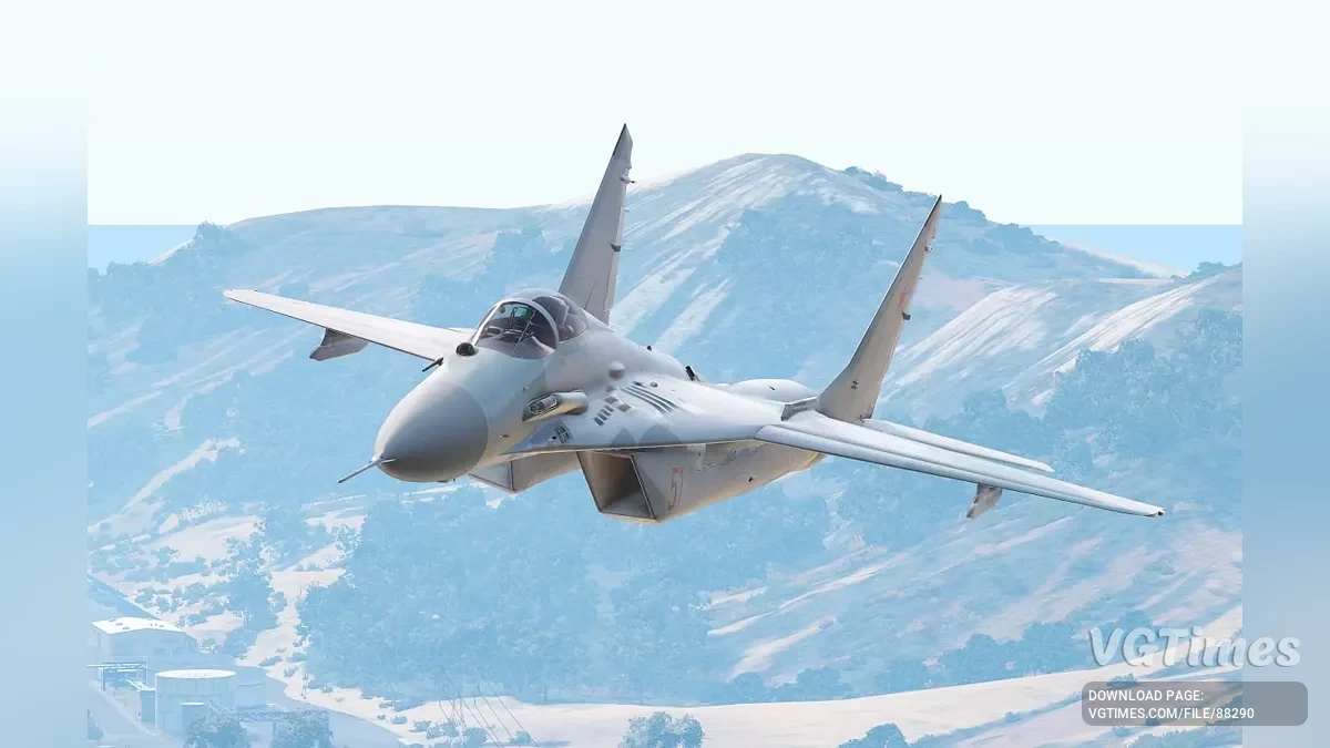 BeamNG.drive — MiG-29 Fulcrum v1.0 (0.37.x)