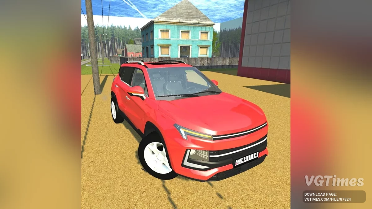 Simple Car Crash Physics Sim — Москвич 3