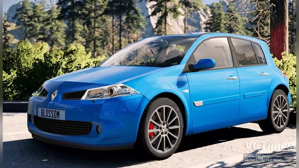 BeamNG.drive — Renault Megane RS MKII (2009-'14) v3.07 (0.37.x)