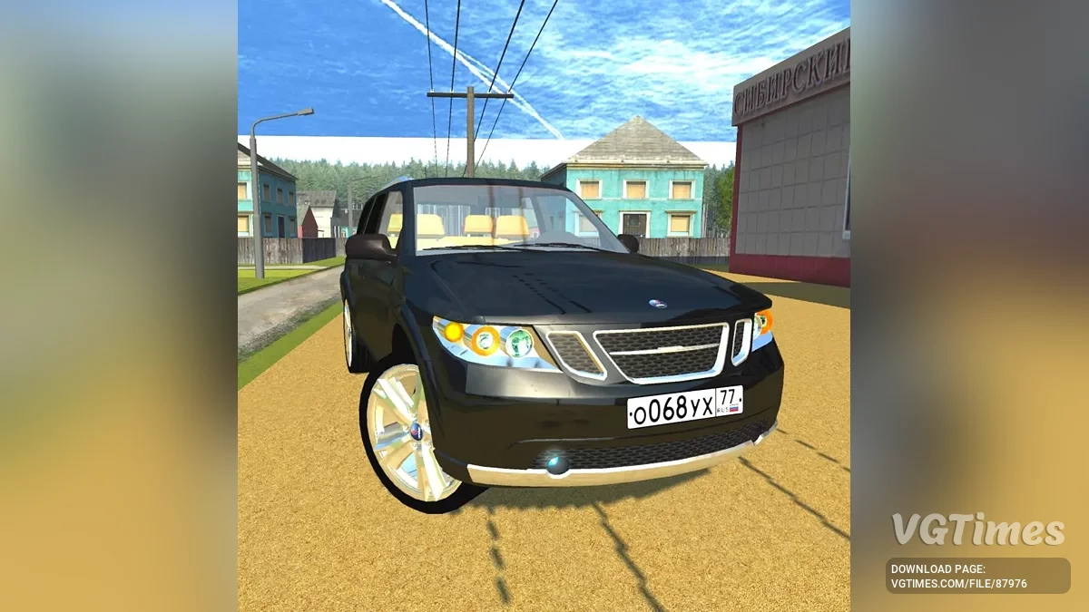 Simple Car Crash Physics Sim — Saab 9–7X
