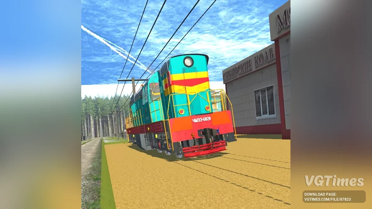 Simple Car Crash Physics Sim — Тепловоз ЧМЭ3-4960