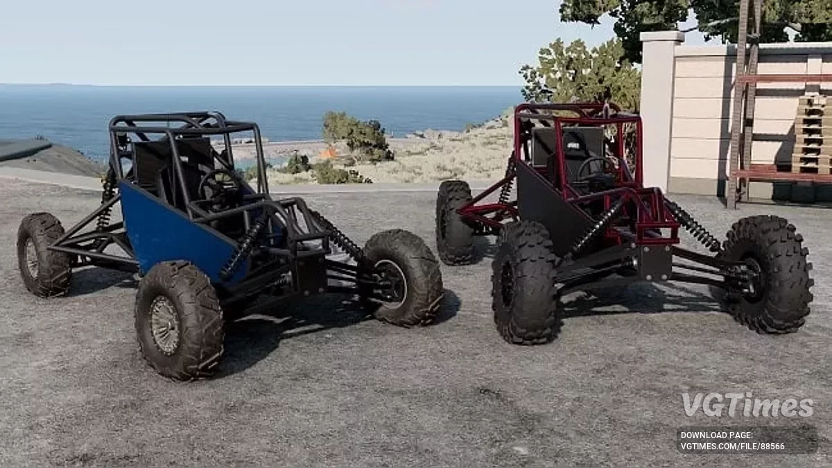 BeamNG.drive — Tim Cameron's Single Seat Race RZR v1.0 (0.37.x)