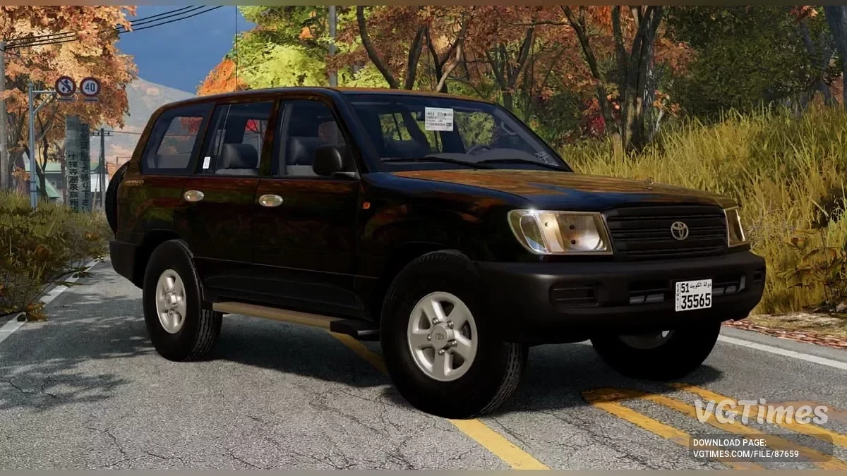 BeamNG.drive — Toyota Land Cruiser G 1998 (A) v4.75 (0.37.x)
