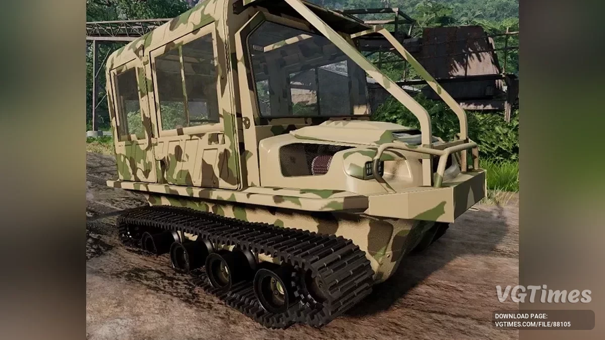 BeamNG.drive — Tracked FPU Wydra v2.13 (0.37.x)