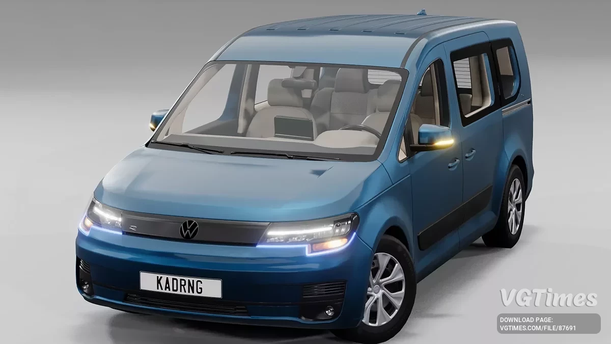 BeamNG.drive — Volkswagen Caddy  (0.37.x)
