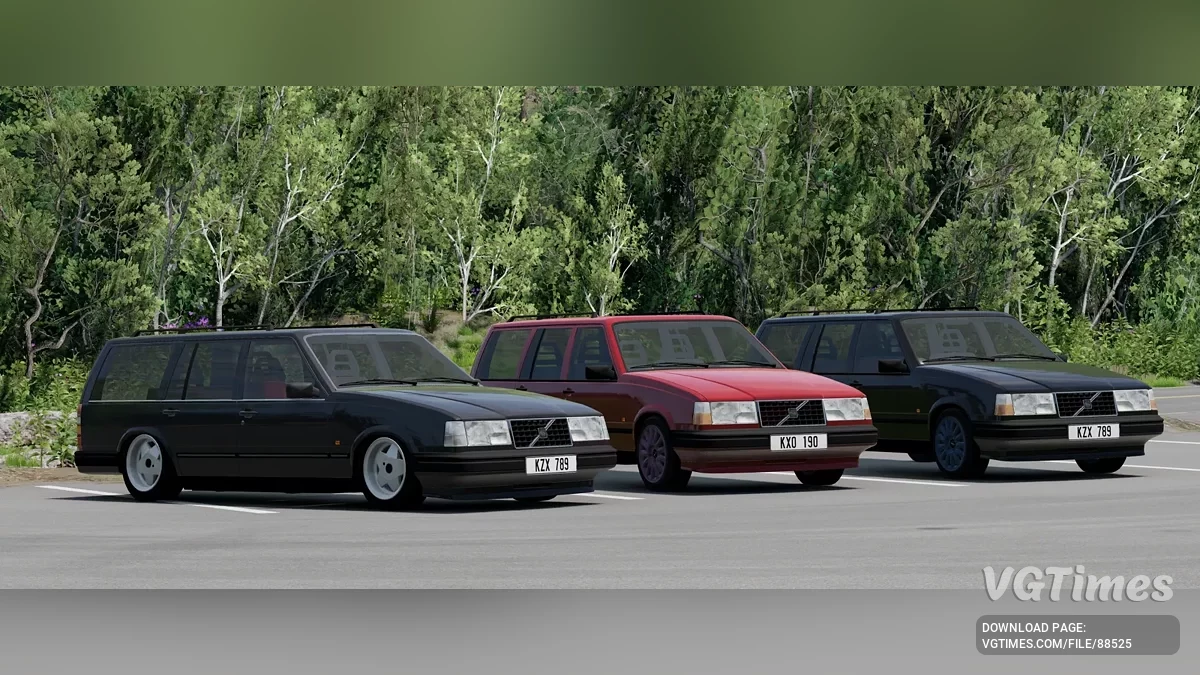 BeamNG.drive — Volvo 945 Wagon (0.37.x)