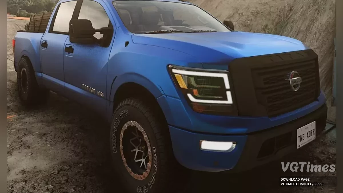BeamNG.drive — 2020 Nissan Titan v2.35 (0.36.x)