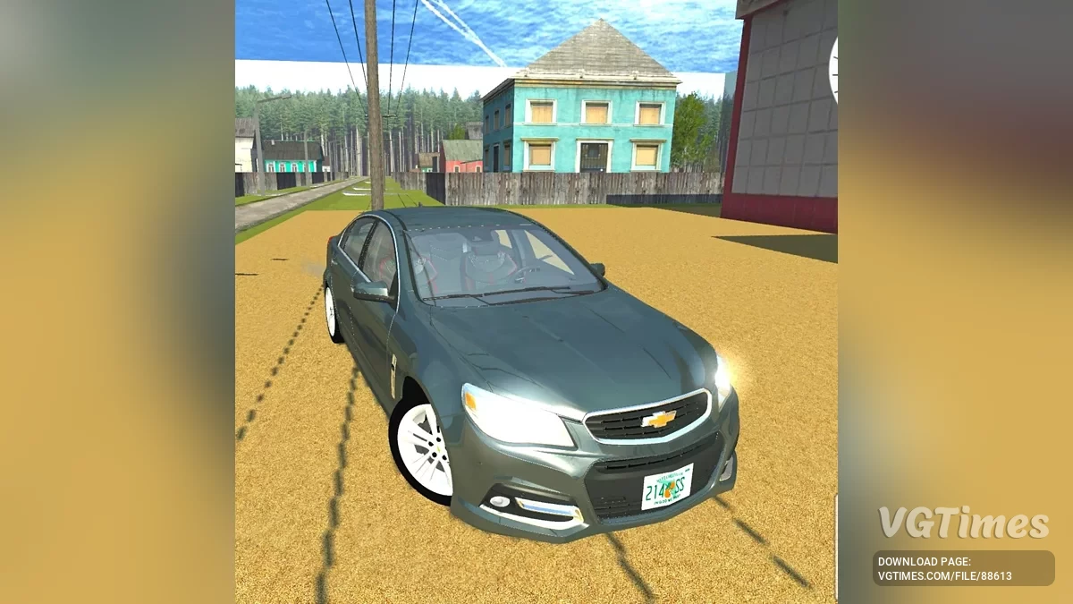 Simple Car Crash Physics Sim — Chevrolet SS VF (2014-2017)