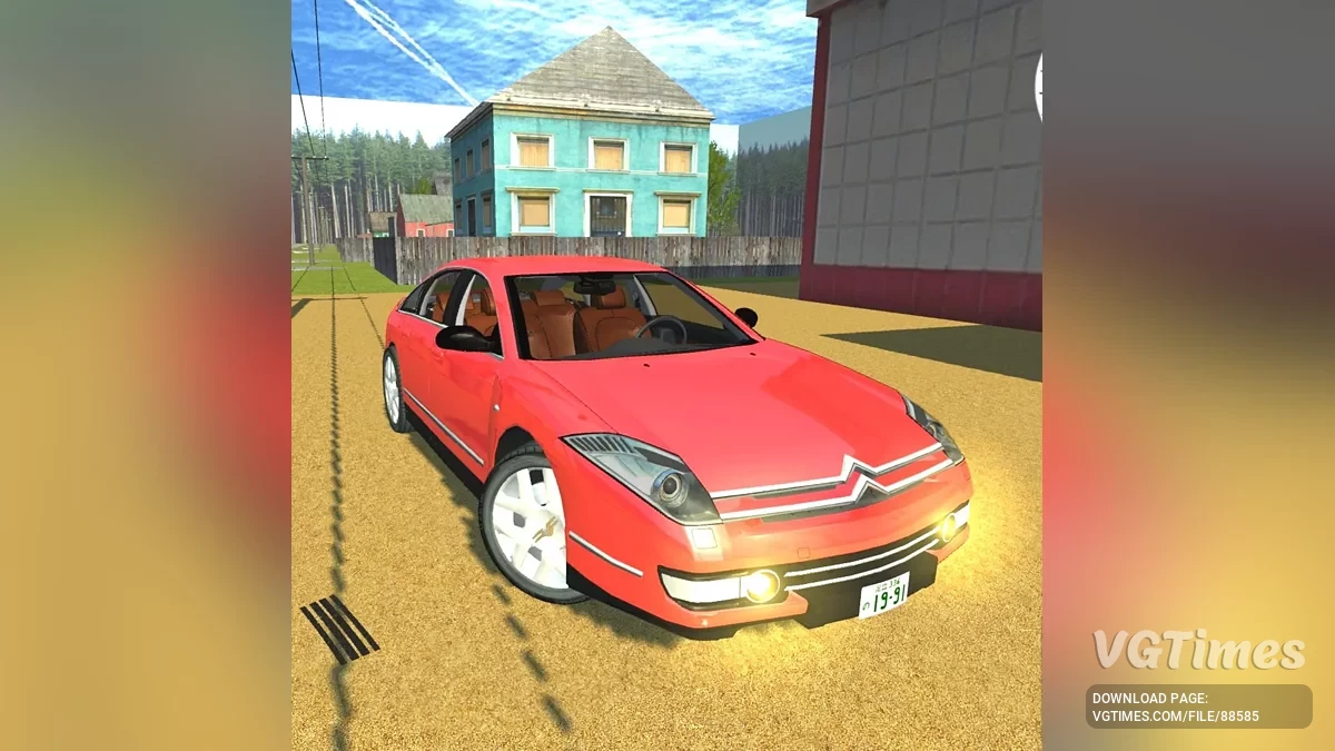 Simple Car Crash Physics Sim — Citroen C6