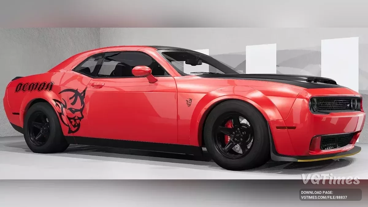 BeamNG.drive — Dodge Challenger Rework bug fix (0.37.x)