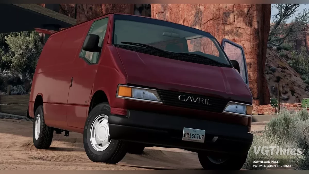 BeamNG.drive — Gavril Mule (European Gavril H-Series) 1990-2011 v4.50 (0.37.x)