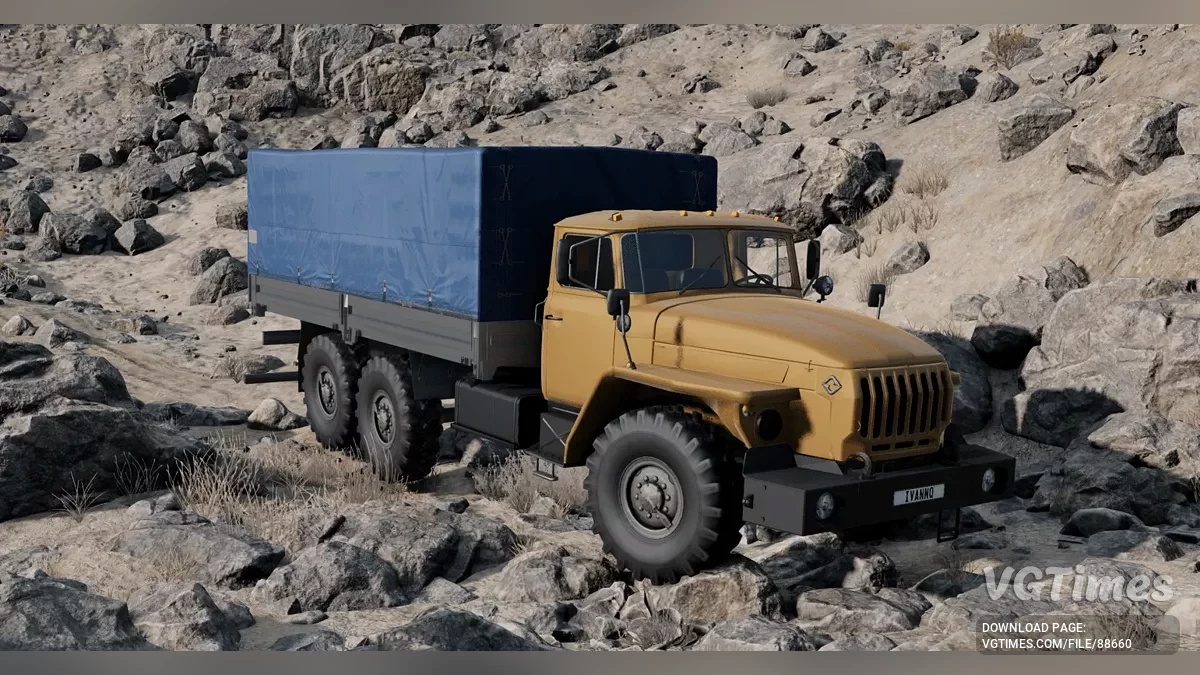 BeamNG.drive — URAL 4320 v4.90 (0.37.x)