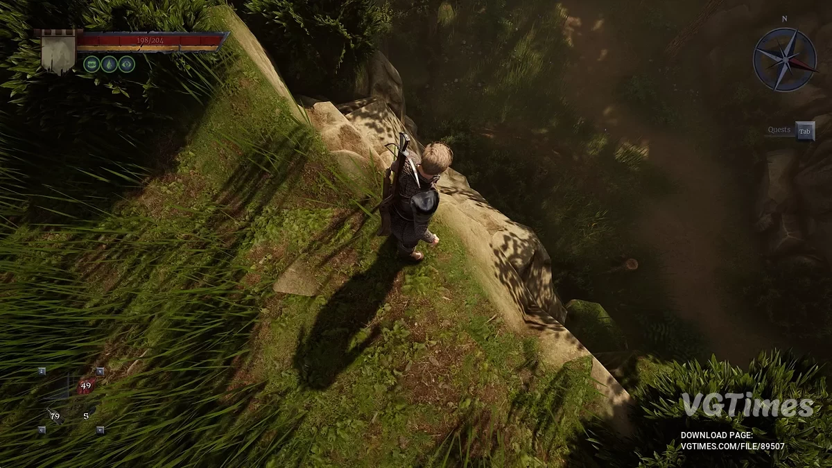 Of Ash and Steel — Без урона от падений