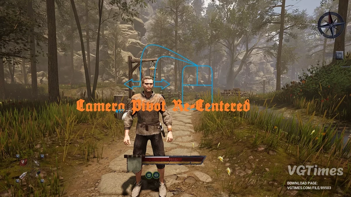 Of Ash and Steel — Центрированный поворот камеры