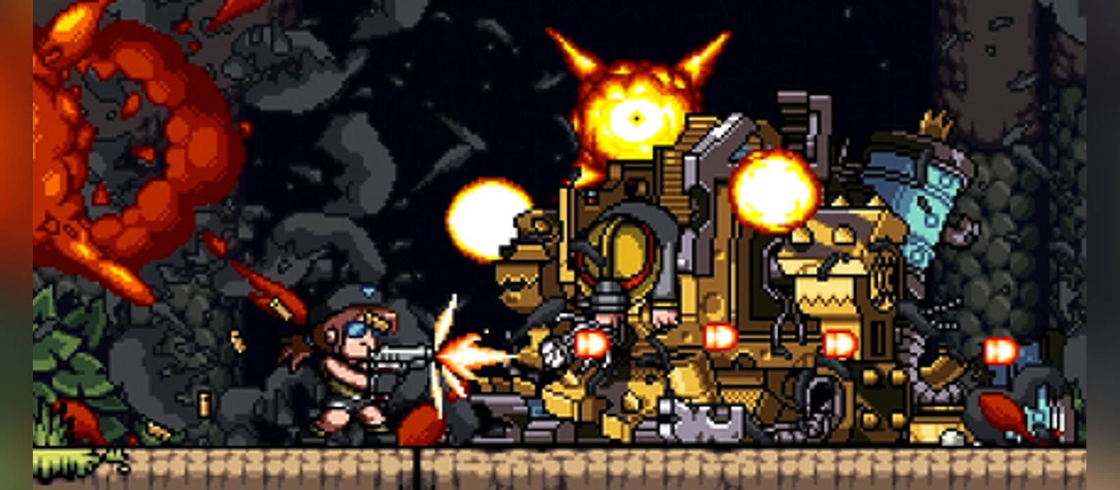 Mercenary Kings, духовная наследница Metal Slug, получит ранний доступ в Steam