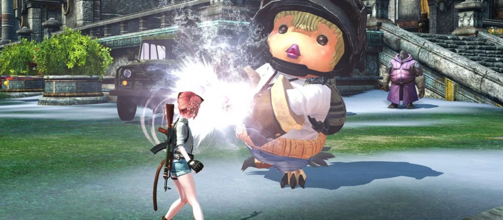 В фентезийную MMORPG TERA добавят автоматы и другое современное снаряжение. Все из-за PUBG