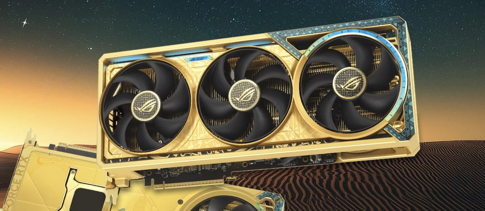 ASUS выпустит эксклюзивную видеокарту в золотом стиле для «арабских шейхов»