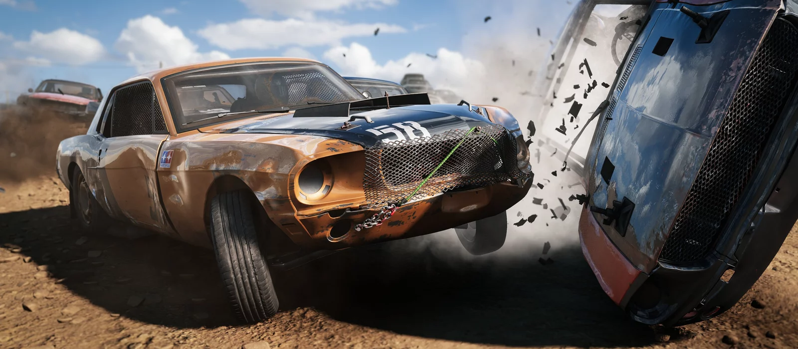На PC вышла гонка, где можно вдребезги разбивать машины — Wreckfest 2